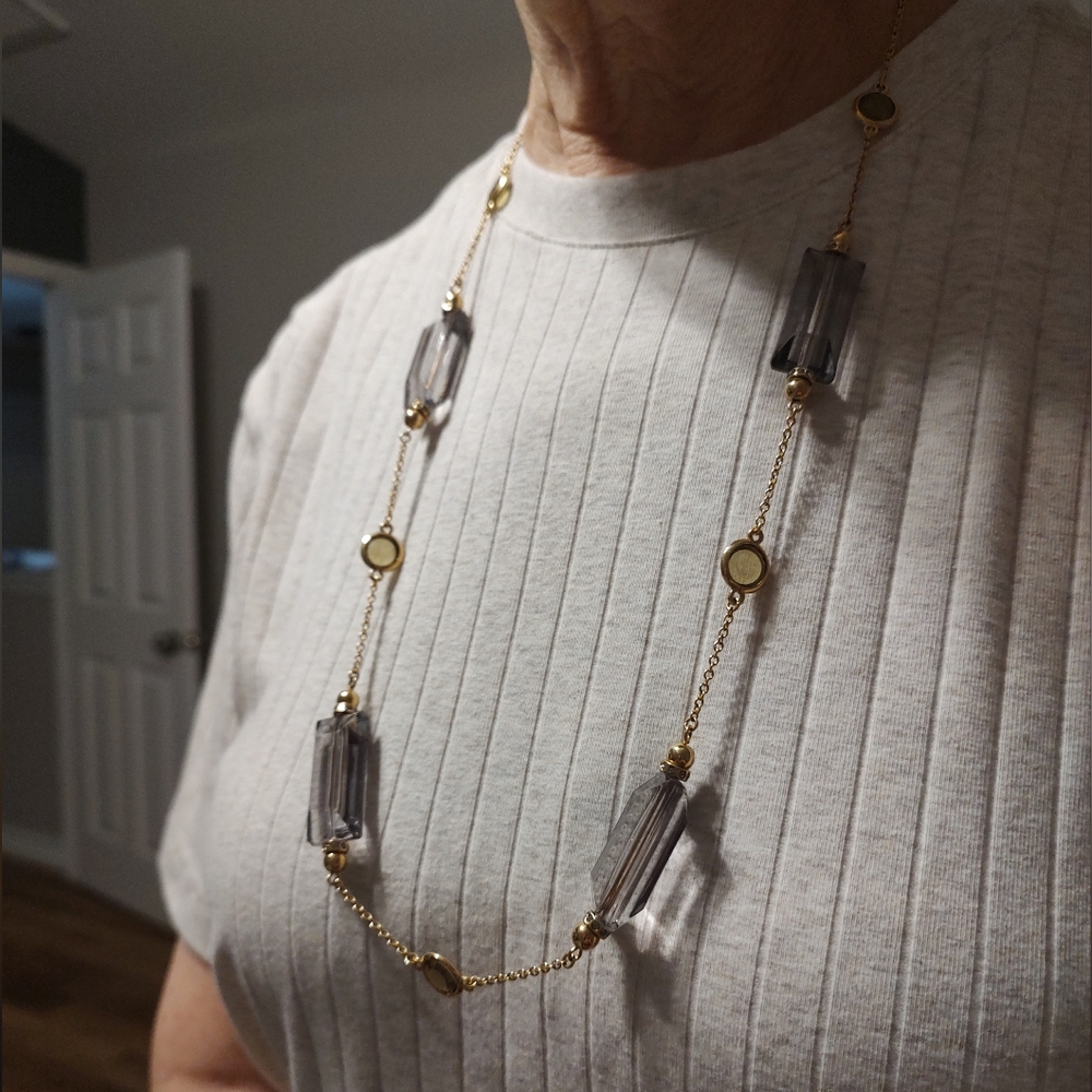 Kate Spade Lucite Long Necklace